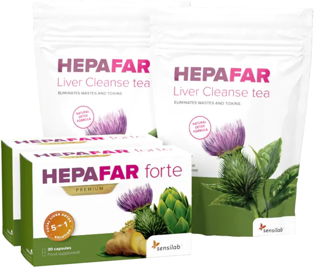 Pachet Hepafar - protecție pentru ficat