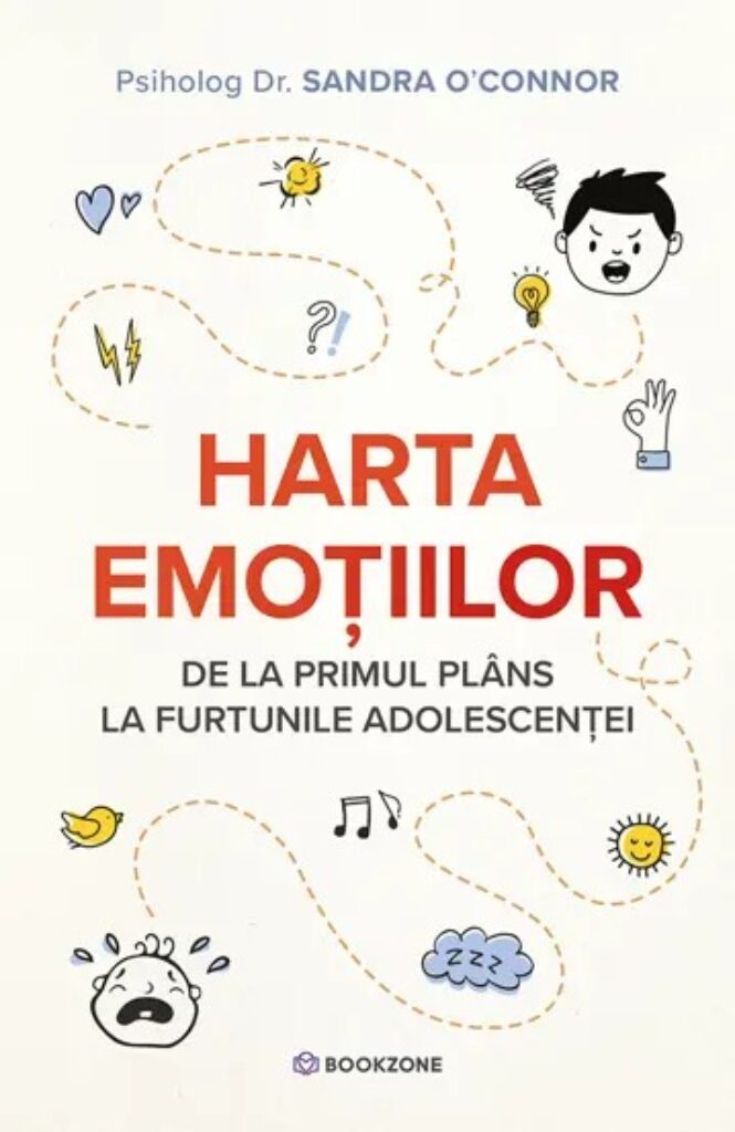 Sandra O'Connor - Harta emotiilor, De la primul plâns la furtunile adolescenței