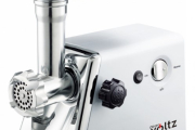 Masina de tocat carne cu accesoriu rosii Oliver Voltz OV51991C, 1600W, invers, accesorii, alb