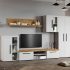 Set Mobilier Living Alb cu Ferrara Sam-C08